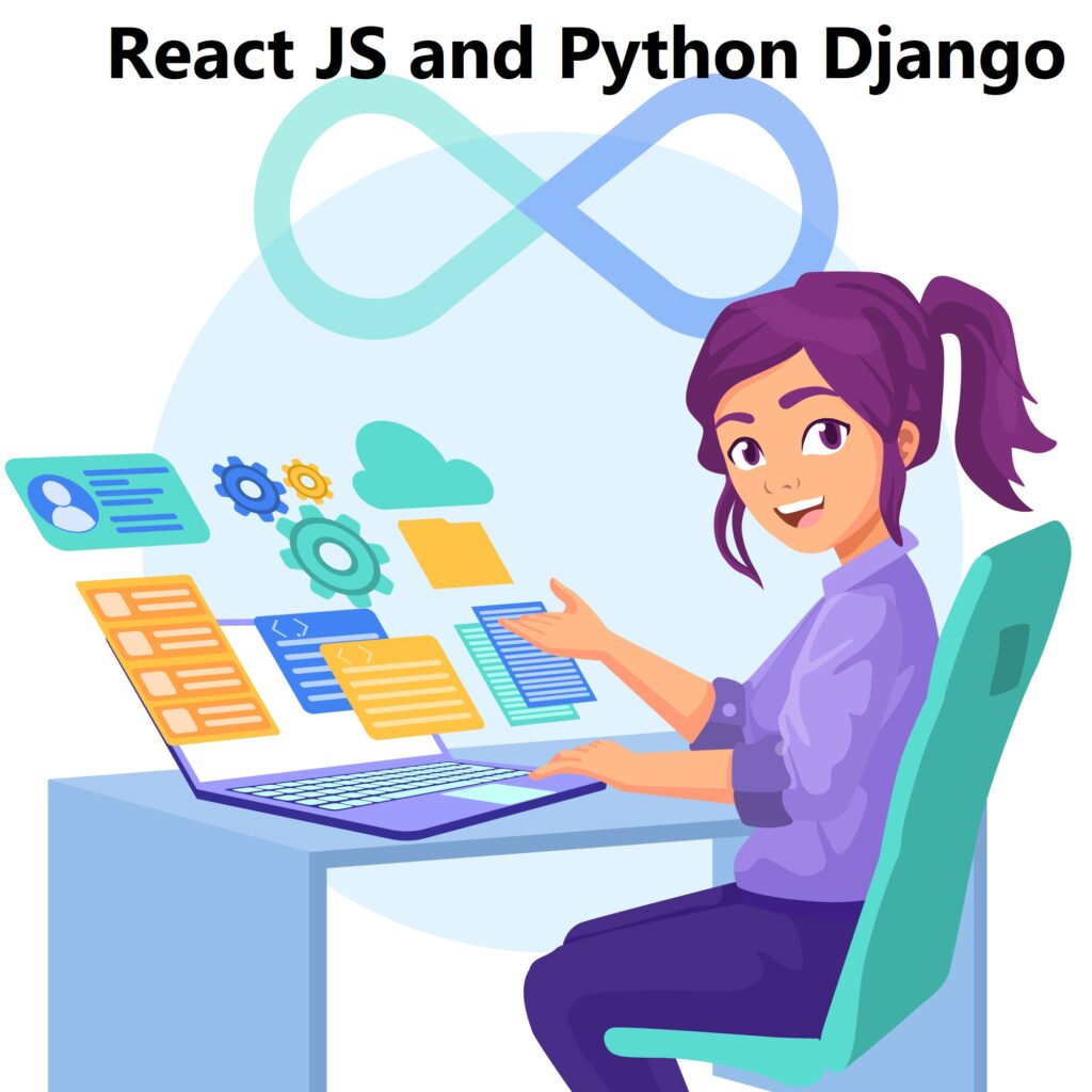 React JS and Python Django